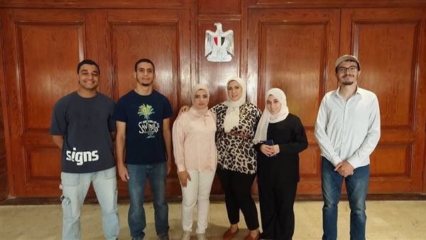 طلاب جامعة حلوان