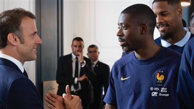 ديمبلي: الرئيس الفرنسي هنأني على جائزة الكرة الذهبية برسالة خاصة