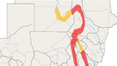 السودان يعلن مستوى الخطورة القصوى من حدوث فيضانات بمجرى النيل