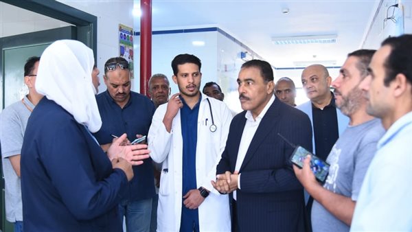 محافظ مطروح يتفقد