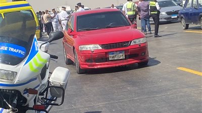 مدير أمن الجيزة يصل إلى موقع حادث الطريق السياحي.. والنيابة تبدأ المعاينة والتحقيق