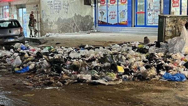 تراكم القمامة 