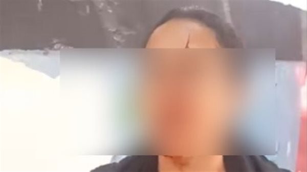 السيدة المصابة في