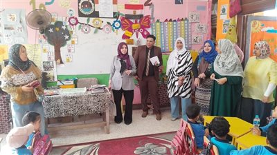 مدير تعليم قها تتفقد المدارس لمتابعة سير العملية التعليمية 