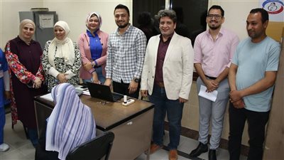 لأول مرة.. تشغيل جهاز قياس وظائف التنفس بعيادة السلام في بني سويف 