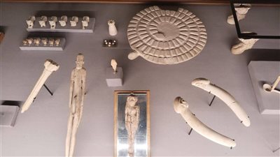 العظام والعاج.. فنون الحياة اليومية في مصر القديمة داخل المتحف المصري | صور