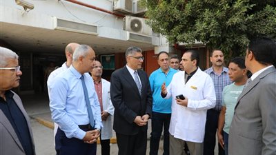 محافظ الجيزة يفتتح توسعات قسم الرعاية المركزة بمستشفى إمبابة العام