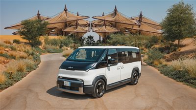 كيا تختبر سيارتها PV5 في المملكة العربية السعودية