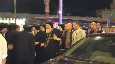 البابا تواضروس الثاني يصل إلى دير السيدة العذراء مريم المحرق ضمن زيارته الرعوية لإيبارشيات أسيوط 