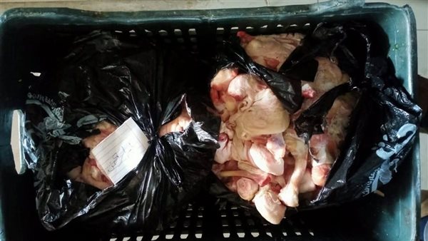 ضبط لحوم وفراخ فاسدة