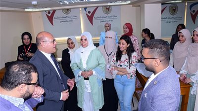 رئيس جامعة سوهاج يشهد فعاليات ختام المرحلة الأولى من مبادرة كن مستعداََ بمشاركة 350 متدربا