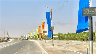 الفرافرة تتزين لانطلاق حفل العيد القومي للوادي الجديد