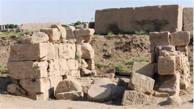 مصدر أثري: اكتشاف أول لوحة كاملة من نوعها للإمبراطور الروماني لتيبيريوس في الكرنك قبل شهرين 