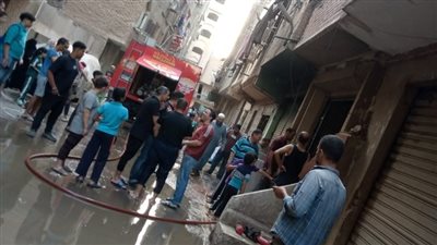 السيطرة على حريق بدروم عقار في شبرا الخيمة.. وإصابة 4 أشخاص باختناق