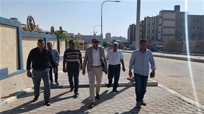 إزالة إشغالات في جولة موسعة لرئيس جهاز العبور بالأحياء السكنية والصناعية