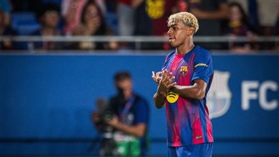 تقارير: غياب لامين يامال عن مباراة برشلونة وجيرونا في الدوري الإسباني