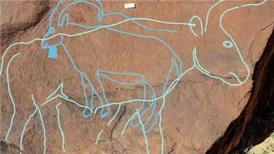 نقش عمره 12 ألف عام يكشف أسرار الحياة في صحراء السعودية