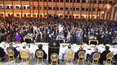 خلال حفل استقباله بحضور قيادات أسيوط.. البابا تواضروس: ما أجمل المحبة التي نعيشها معًا في مصر