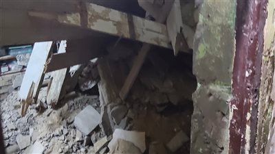 مصرع سيدة وإصابة 3 أشخاص في انهيار أجزاء من عقار بالإسكندرية 