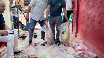 الزراعة: ضبط أكثر من 270 طن لحوم غير صالحة للاستهلاك الآدمي 