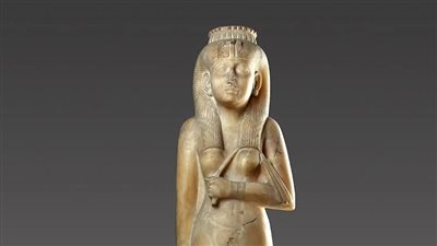  المتحف المصري بالتحرير يعرض تمثالًا نادرًا من الألباستر للأميرة كوشية 