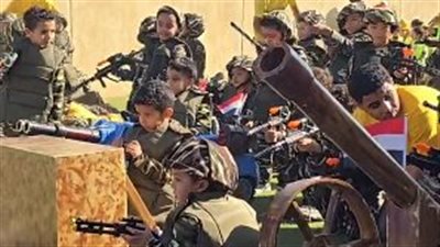 الله أكبر بسم الله.. مدرسة النيل الدولية تحيي ذكرى نصر أكتوبر بمحاكة تمثيلية لأجواء الحرب