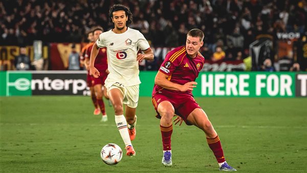 مباراة روما وليل