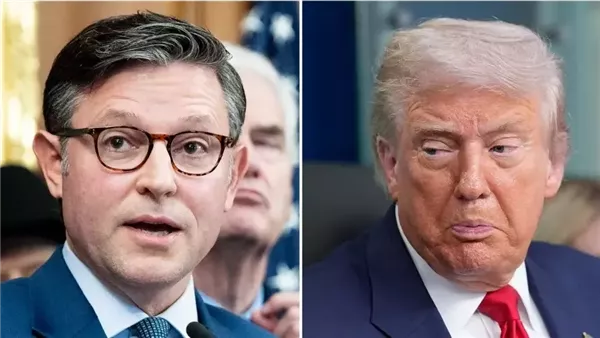 ترامب ومايك جونسون