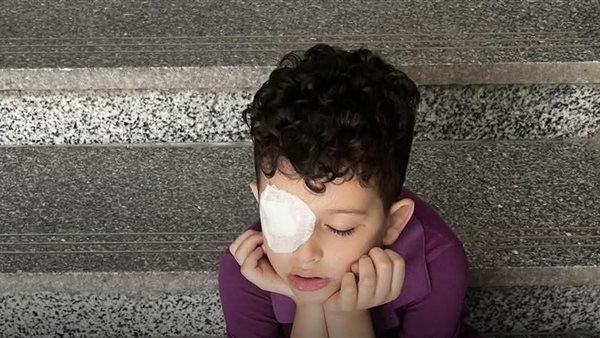 الطالب المصاب