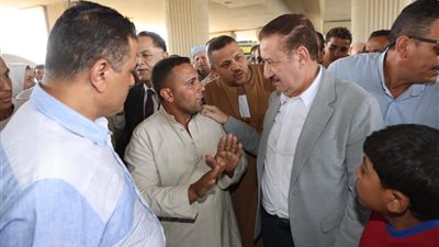 قوافل طبية وغذائية ودعم عاجل للأسر المتضررة من فيضان النيل بدلهمو في المنوفية