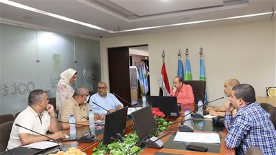 الصرف الصحي بالإسكندرية تعقد اجتماعا لمناقشة توسعة محطة التنقية الغربية