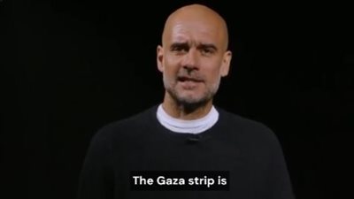 جوارديولا يدعو الناس للتظاهر في برشلونة للاحتجاج على الإبادة الجماعية بغزة