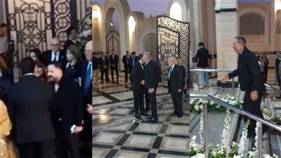 محمود حميدة وماجد المصري وإدوارد أبرز الحضور في حفل زفاف نجل هاني رمزي