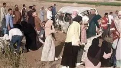 تزايد مصابي حادث جهينة إلى 13 مصابًا وجثة في سوهاج