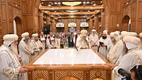 تدشين كاتدرائية مارمرقس