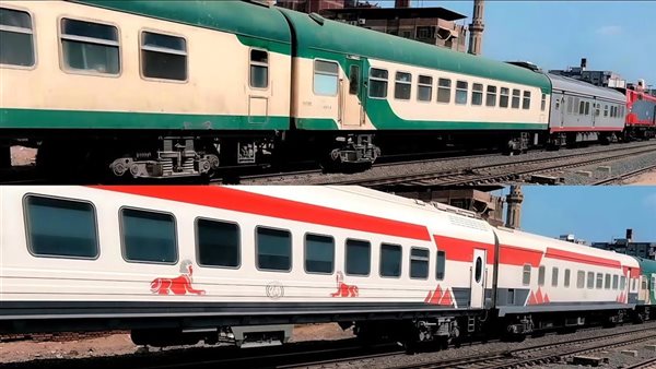 عربات القطارات الجديدة