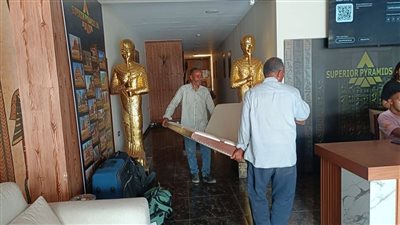 حملة مشتركة لحي الهرم والسياحة على الفنادق بطريق المنصورية | صور