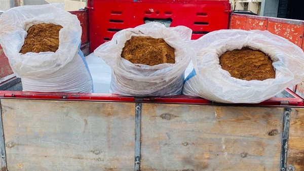 جانب من المضبوطات