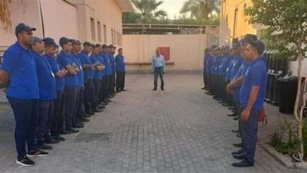 تدريبات أمنية وانضباط