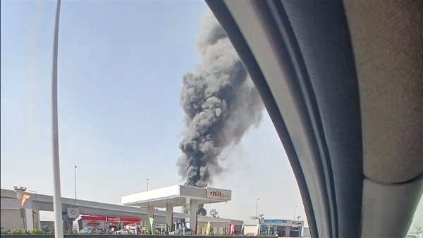 حريق بالمجزر الآلي