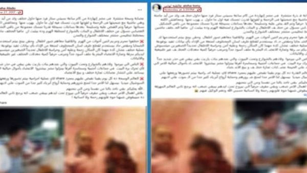 جانب من المنشور المتداول