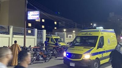 مصرع شخص وإصابة آخر في حادث تصادم بين سيارة وموتوسيكل على طريق الملاحة بالأقصر