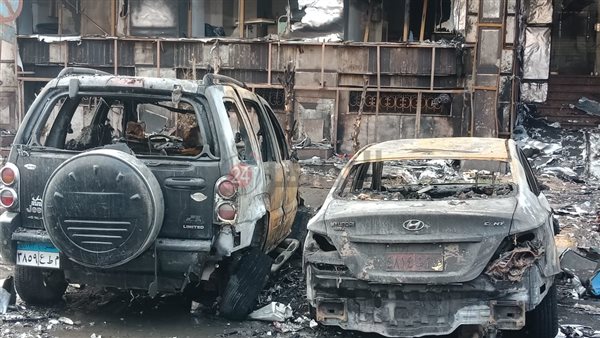 حريق مستشفى راقودة