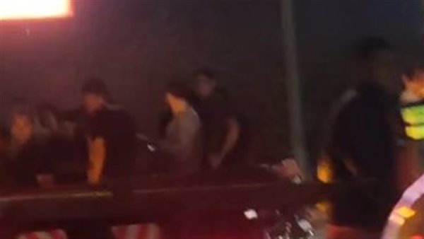 جانب من الحادث 