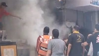السيطرة على حريق بمطعم مأكولات شهير بميدان المشحمة في المحلة