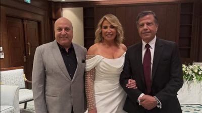 إيناس الدغيدي: جوزي بيقولي بحبك 30 مرة في اليوم.. وأحلى حاجة الحب على كبر 