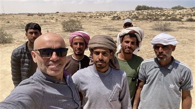 من قلب الرمال.. أبطال البعثة الأثرية يكتبون صفحة جديدة في تاريخ سيناء| صور 