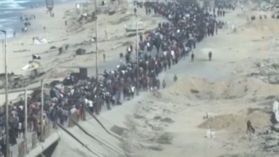 عودة أكثر من نصف مليون نازح إلى شمال قطاع غزة