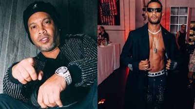 محمد رمضان يجتمع مع رونالدينيو ومنعم السليماني في كليب يلا حبيبي