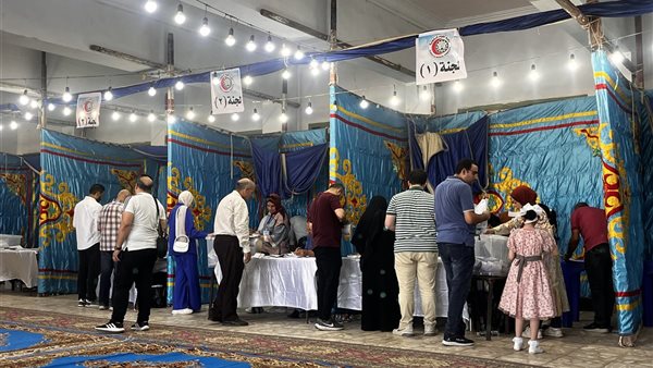 جانب من عملية التصويت